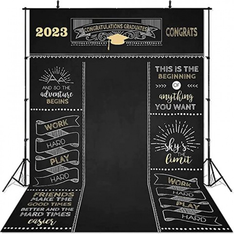 Graduation Backdrop Photo BD 7'x5' Backdrops Base