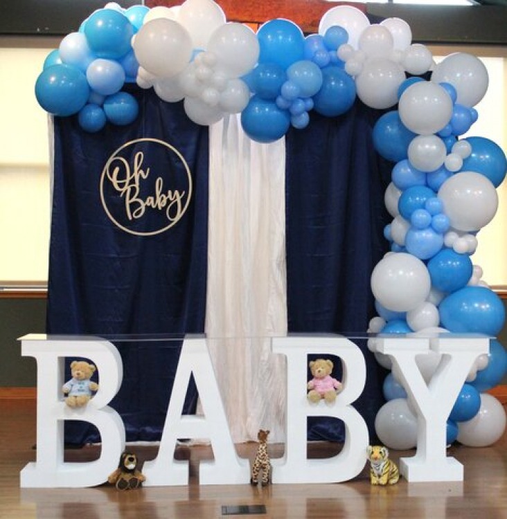 Baby Shower Backdrop #2 Backdrops Base