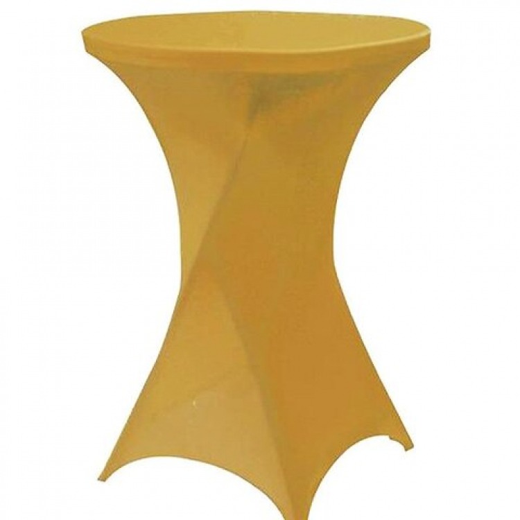 Hi-Top table 30 Round w/Gold Cover