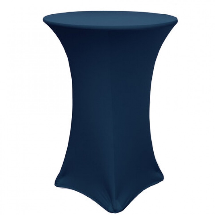 Hi-Top table 30 Round w/Navy Cover