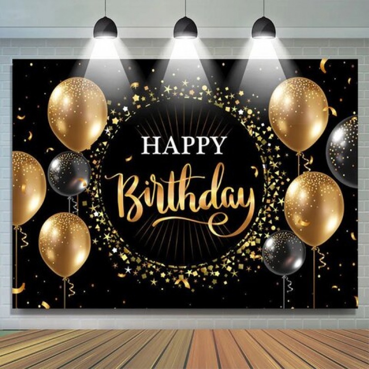 Birthday backdrop 8 generic Backdrops Base