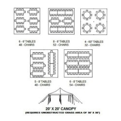 Frame-Tent 20'x20'