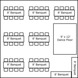Party Bundle Premium 30'x30' Tent Package